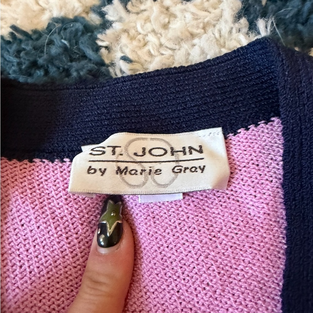 St. John pink skirt set - Picture 4 of 6